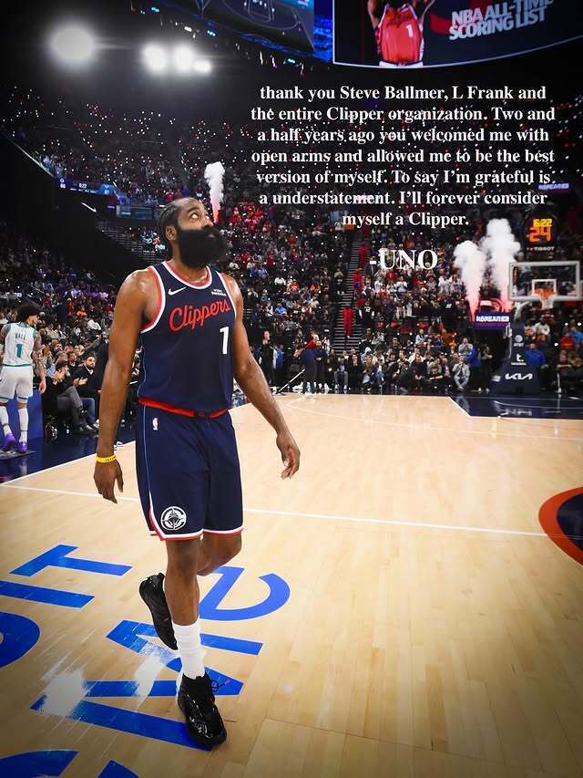 世界杯app下载-告别旧主！哈登自称永远是快船人 加兰把克利夫兰当作第二个家