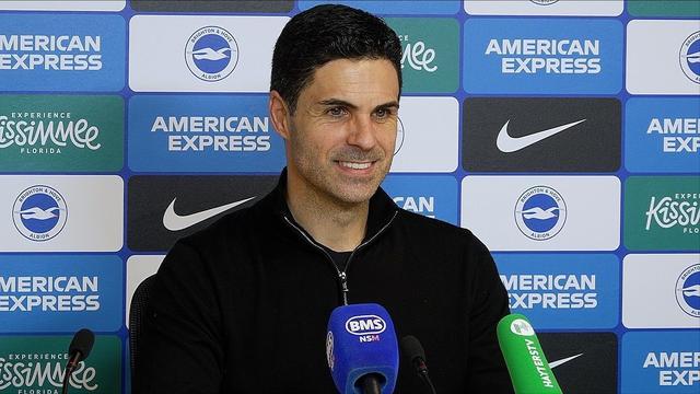 世界杯官方入口下载-阿尔特塔：赛后谢场时得知曼城丢分，比赛期间没时间关心这个